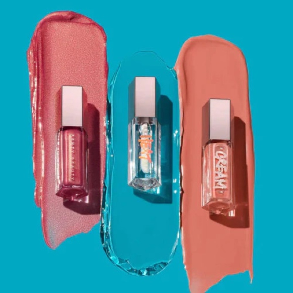 Fenty Beauty Glossy Posse Trio - VOLUME 6 NEW!! DISCONTINUED!!! HARD TO FIND! - Picture 4 of 5